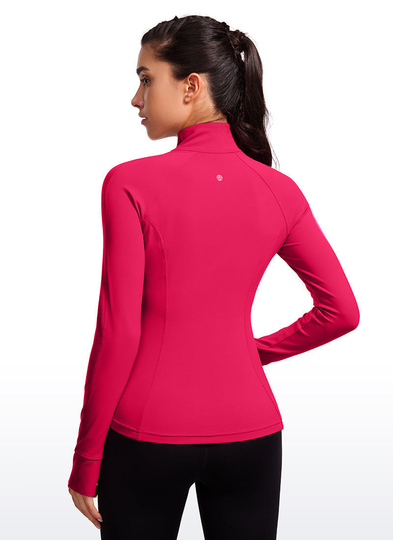 Butterluxe ThumbHole Full Zip Long Sleeve