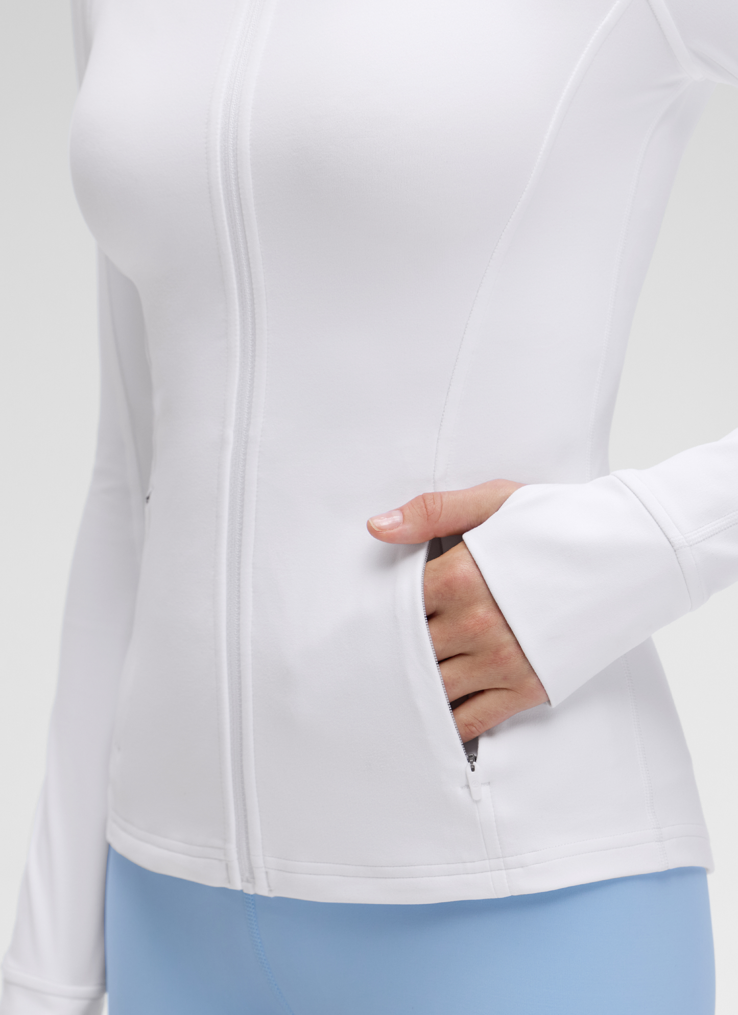 Butterluxe ThumbHole Full Zip Long Sleeve