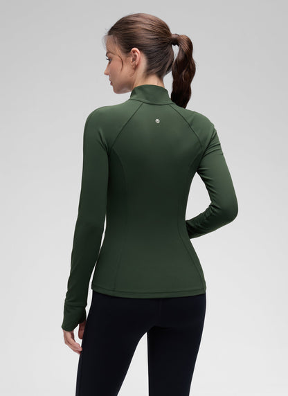 Butterluxe ThumbHole Full Zip Long Sleeve