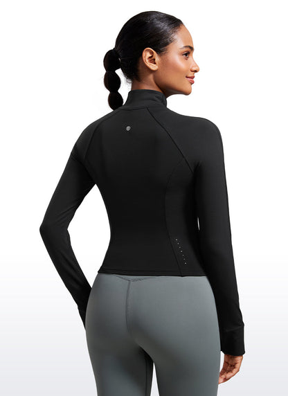 Butterluxe Waist Length Full Zip Jacket