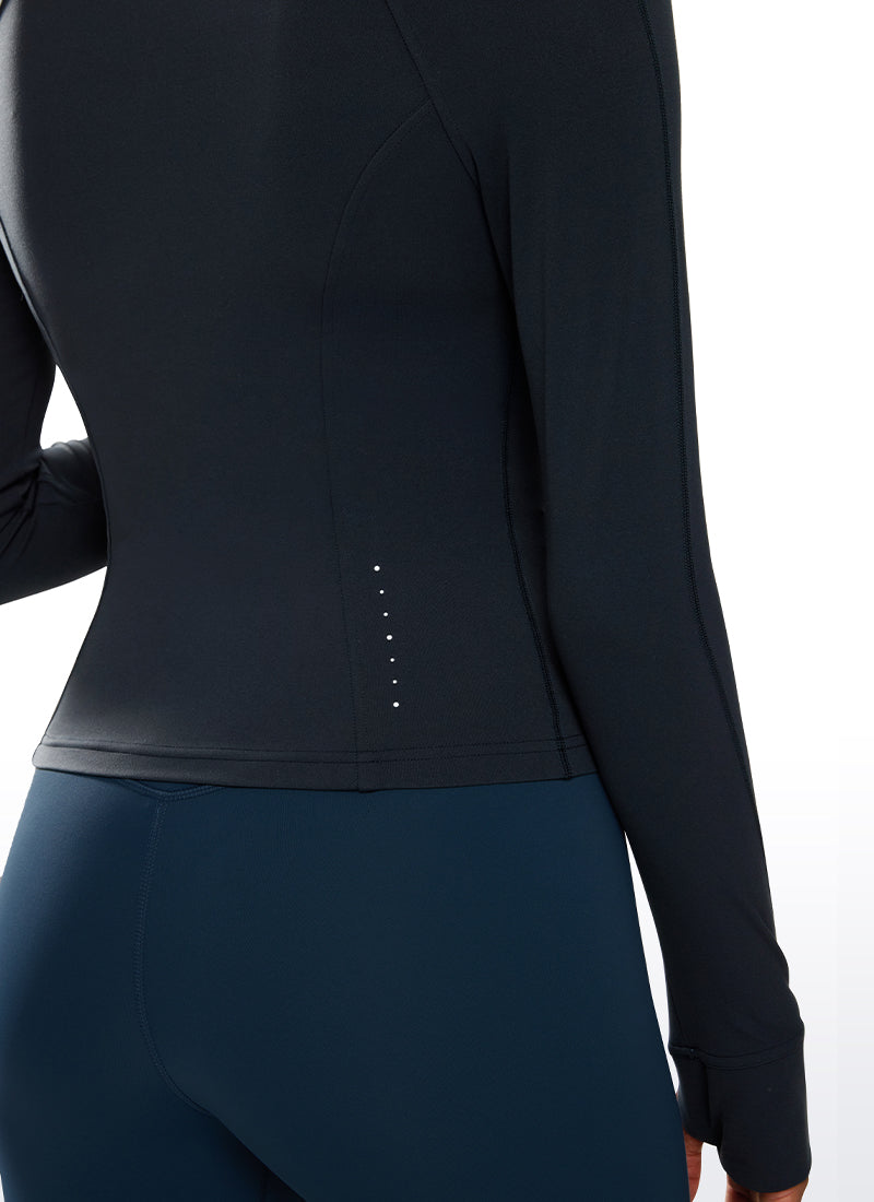 Butterluxe Waist Length Full Zip Jacket