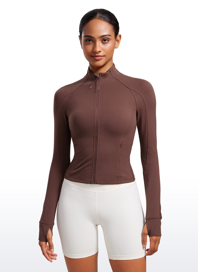 Butterluxe Waist Length Full Zip Jacket