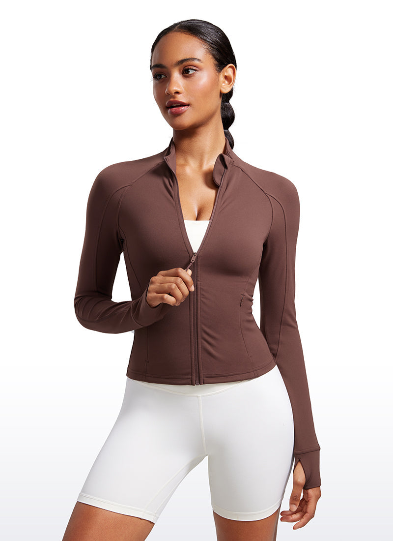 Butterluxe Waist Length Full Zip Jacket