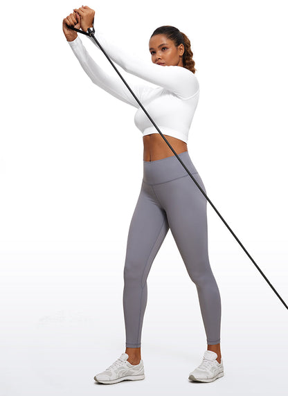 Seamless Slim Fit Cropped Long Sleeve