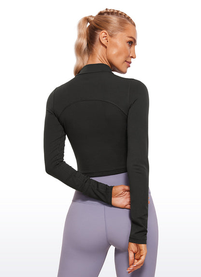 Butterluxe Mock Turtleneck Long Sleeve