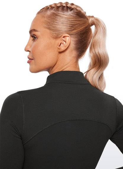 Butterluxe Mock Turtleneck Long Sleeve