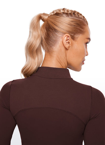Butterluxe Mock Turtleneck Long Sleeve