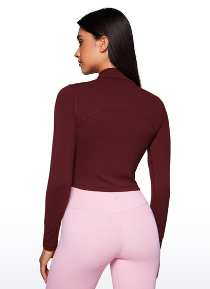 Butterluxe Mock Turtleneck Long Sleeve