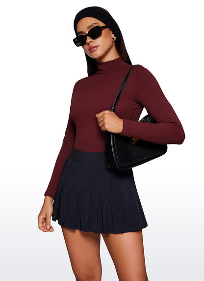 Butterluxe Mock Turtleneck Long Sleeve