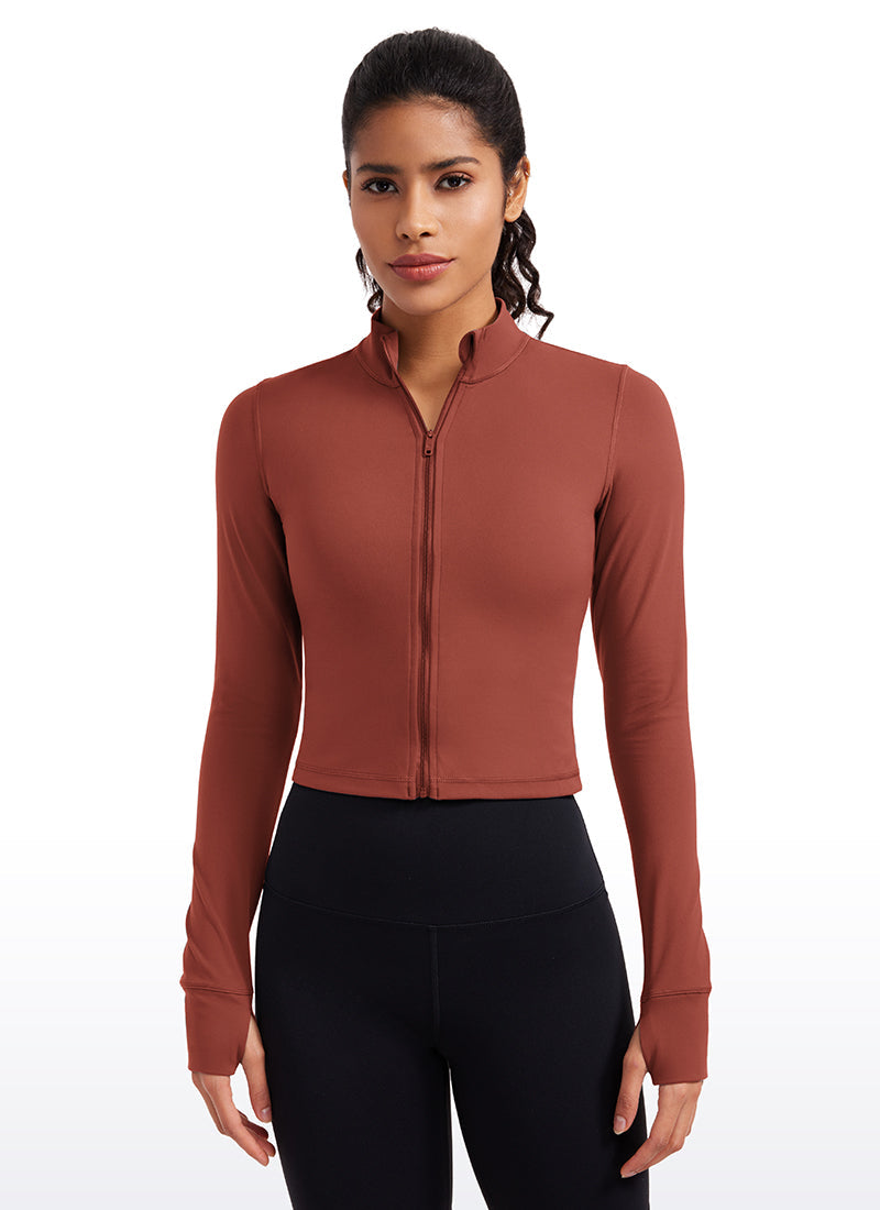 Butterluxe ThumbHole Cropped Jacket