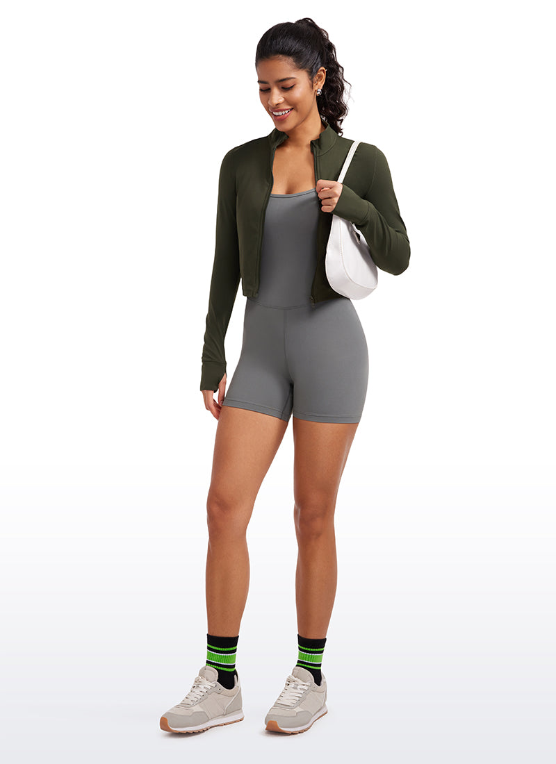 Butterluxe ThumbHole Cropped Jacket