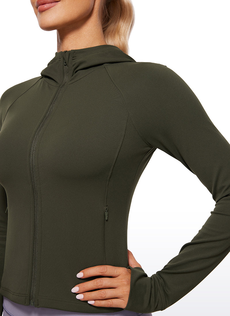 Butterluxe Waist Length Thumbhole Jacket