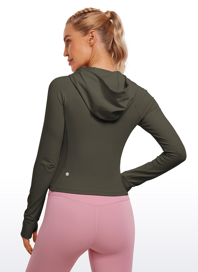 Butterluxe Waist Length Thumbhole Jacket