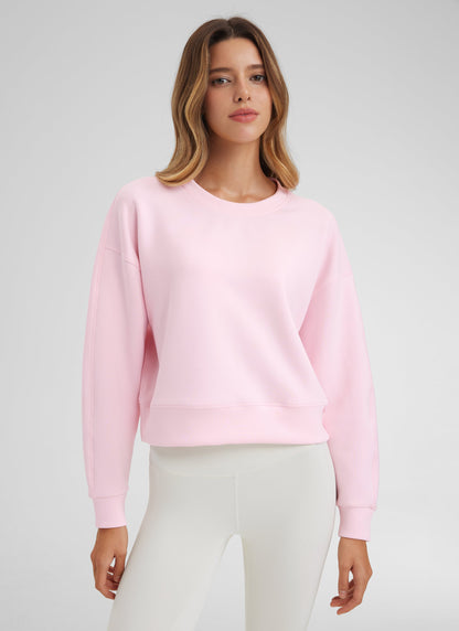 SoftAura Pullover Crewneck Sweatshirt