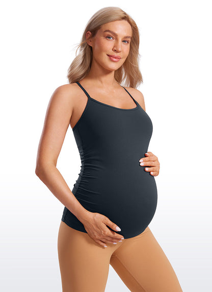 Butterluxe Ruche Sides Y Back Maternity Tank