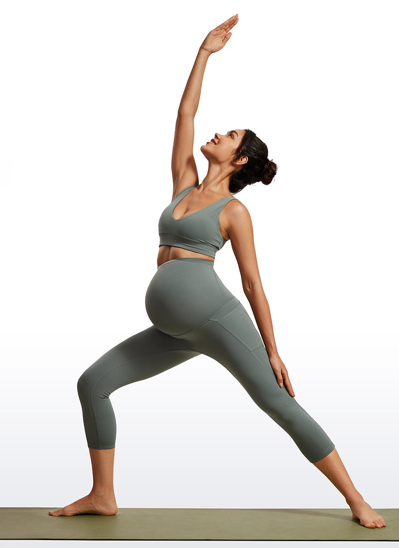 Butterluxe Maternity Pocket Legging 21"