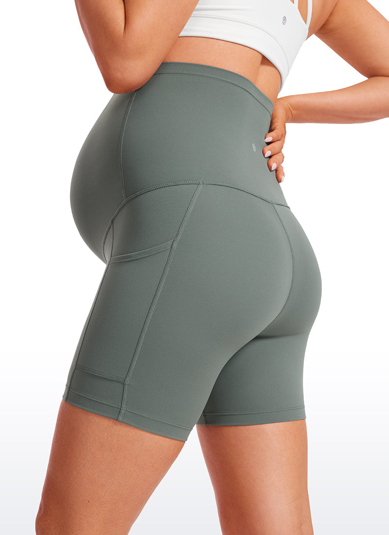 Butterluxe Maternity Pocket Short 5''