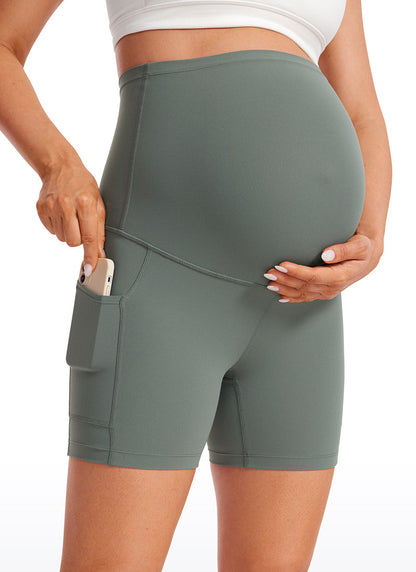Butterluxe Maternity Pocket Short 5''