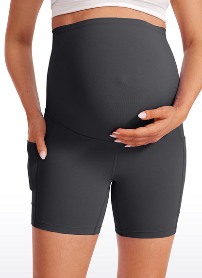 Butterluxe Maternity Pocket Short 5''
