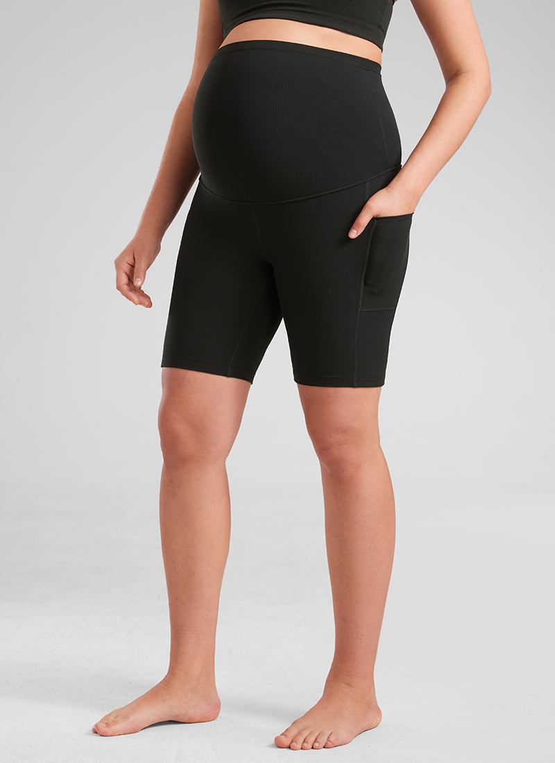 Butterluxe Maternity Pocket Short 8''