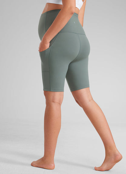 Butterluxe Maternity Pocket Short 8''