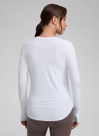 Butterluxe Maternity Crewneck Long Sleeve
