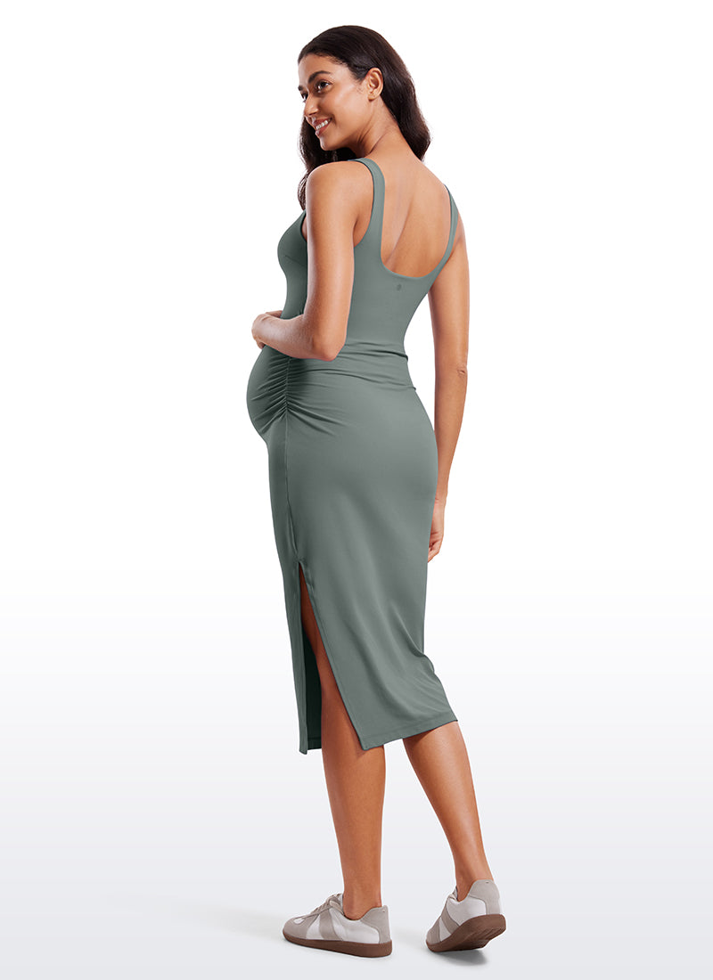 Butterluxe Sleeveless Maternity Dress