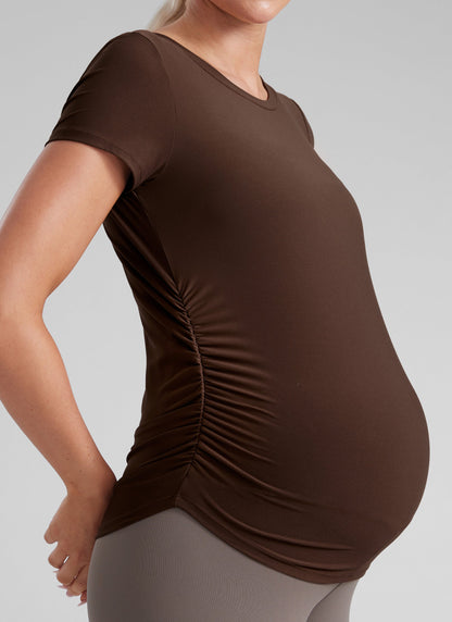 Cloudweight Maternity Ruched Short Sleeve