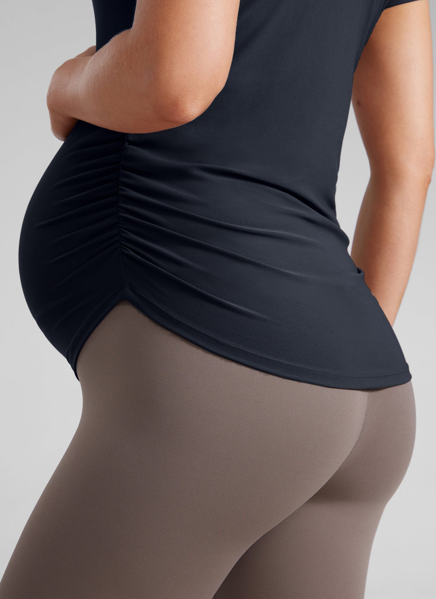 Cloudweight Maternity Ruched Short Sleeve