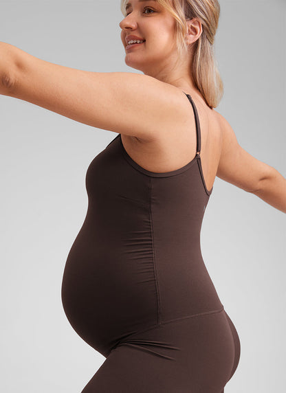 Butterluxe Maternity Short Romper 4''