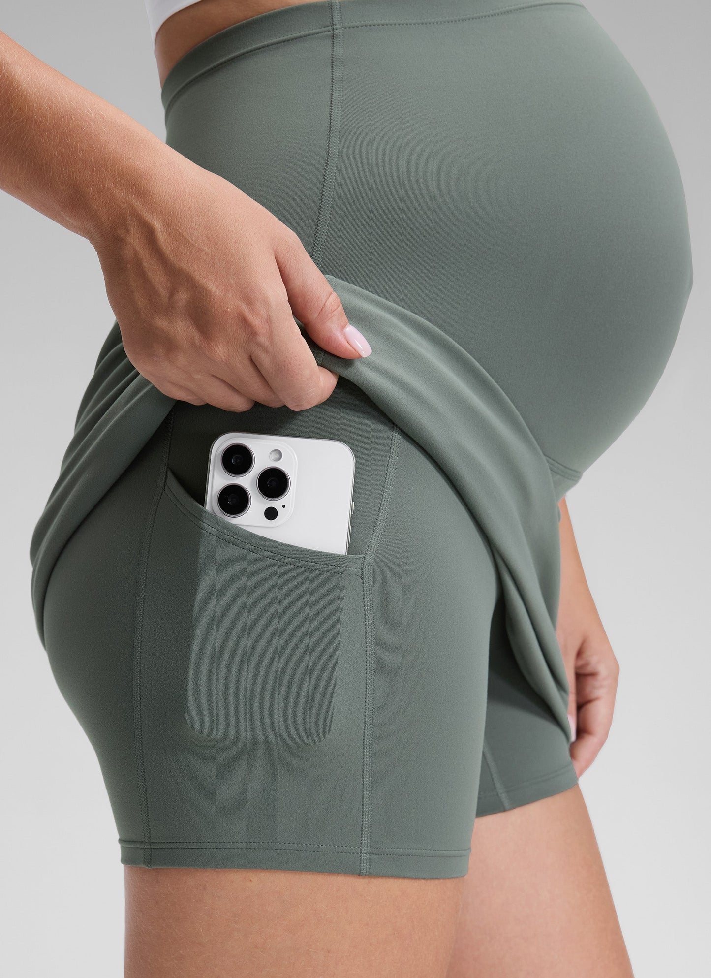 Butterluxe Maternity A Line Skirt 14.5''