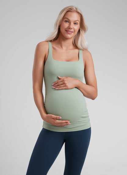 Butterluxe Maternity Built in Bra Tank