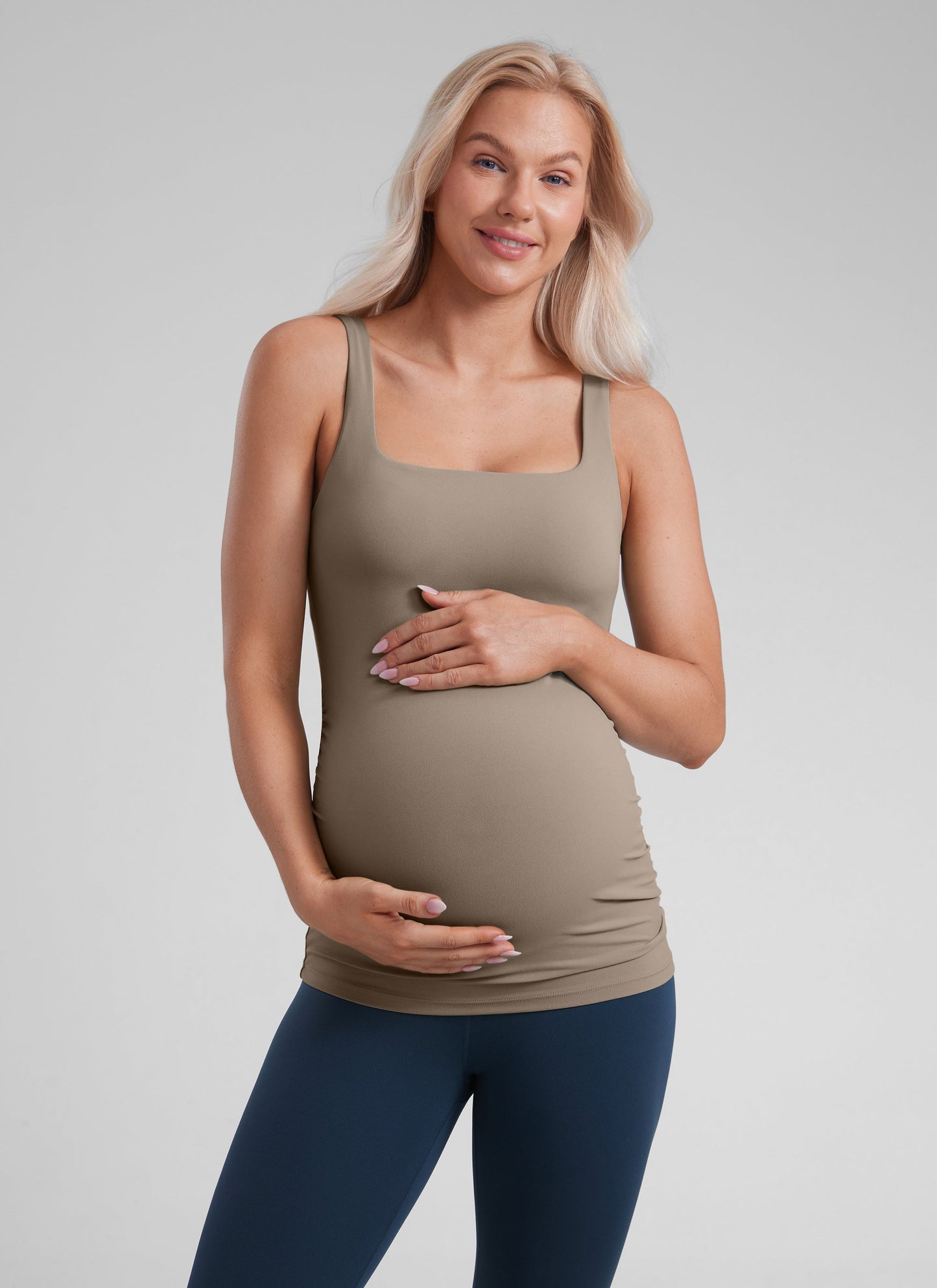 Butterluxe Maternity Built in Bra Tank