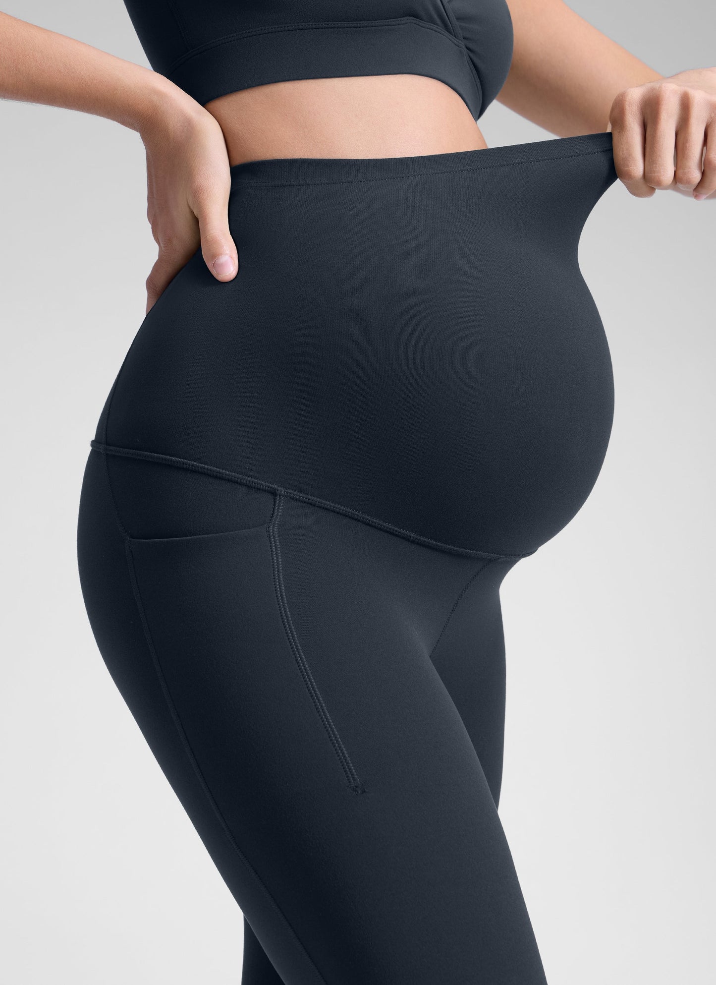 Butterluxe Maternity Soft Pocket Legging 25"