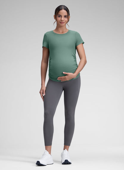 Butterluxe Maternity Soft Pocket Legging 25"