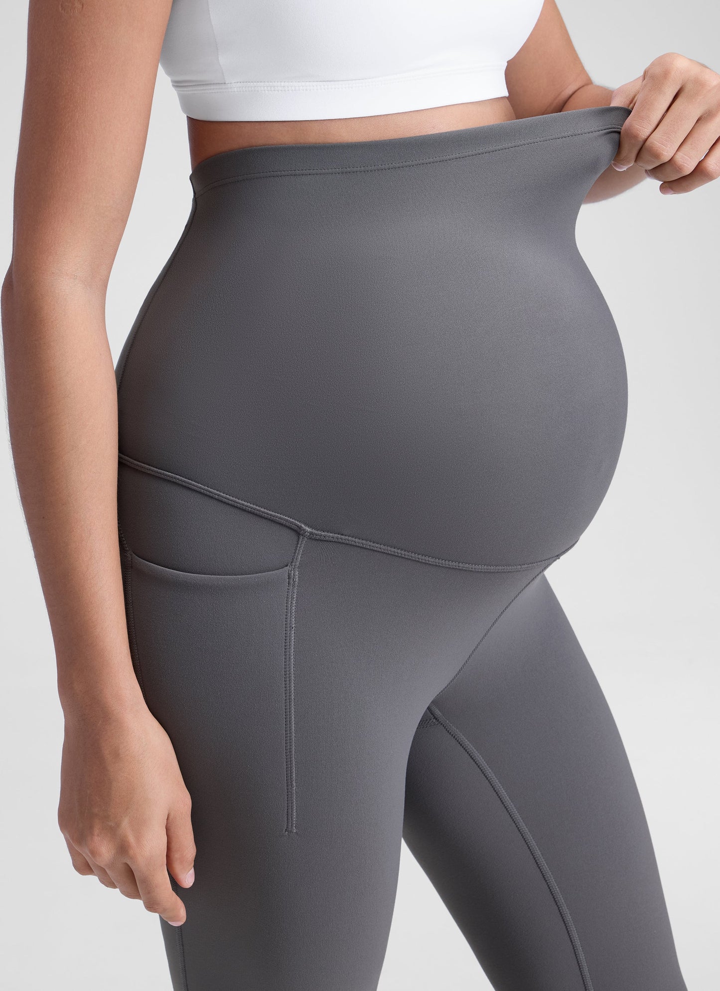 Butterluxe Maternity Soft Pocket Legging 25"