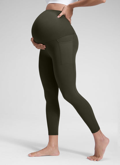 Butterluxe Maternity Soft Pocket Legging 25"