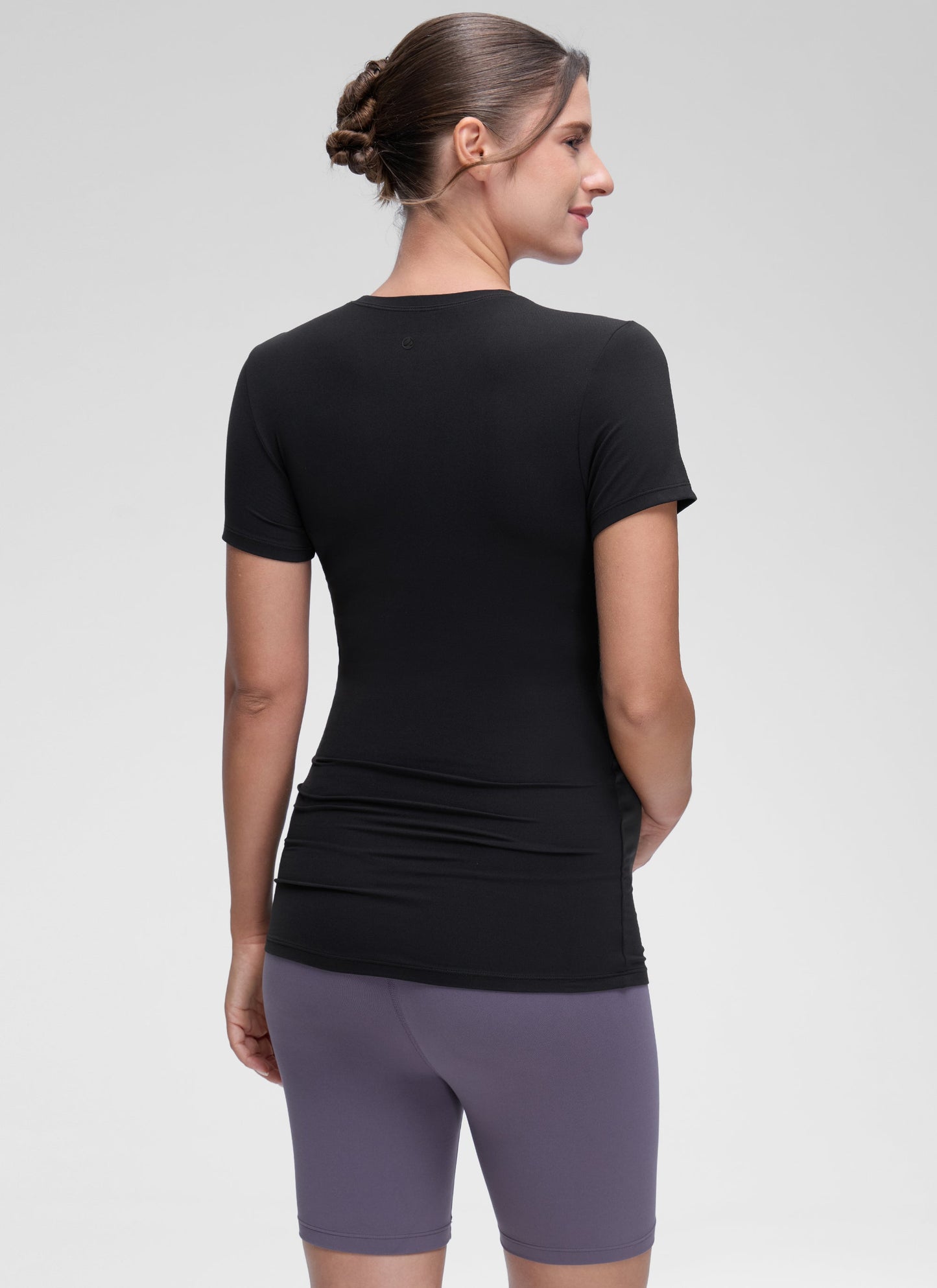 Softembrace Maternity Crew Neck Short Sleeve