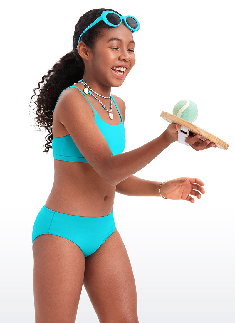 Girls Swimsuit 2 Piece Bikini Set